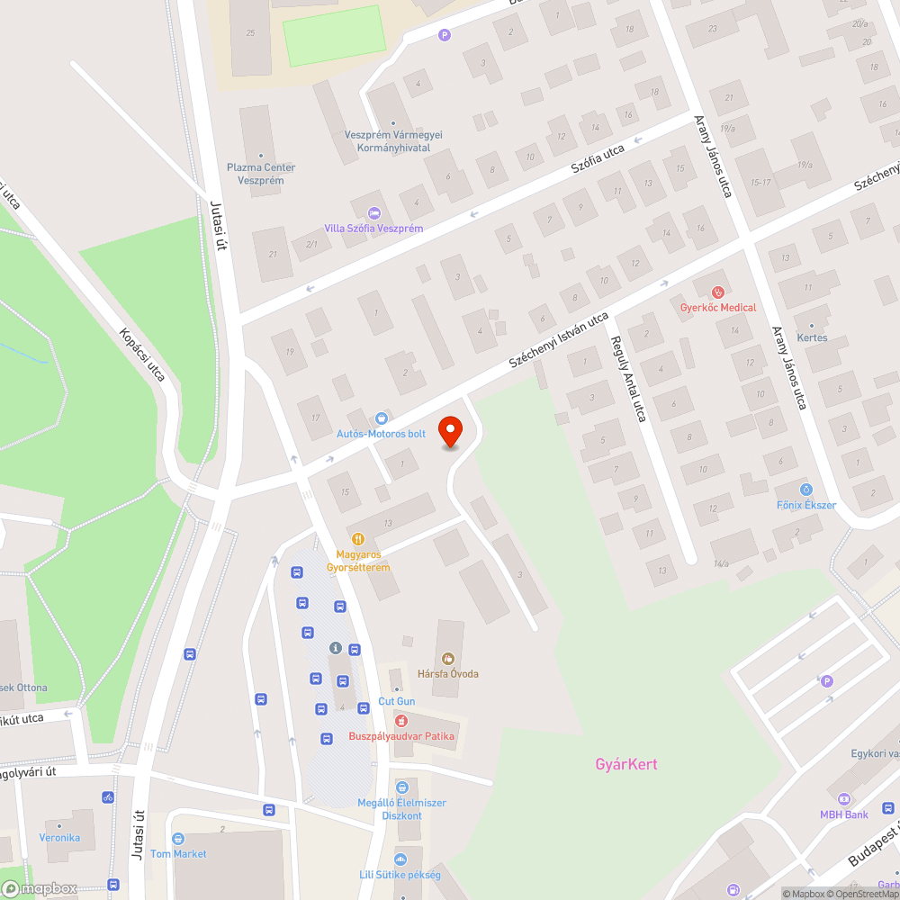 Hársfa óvoda és az RL Dental közötti terület állapota bejelentés helye