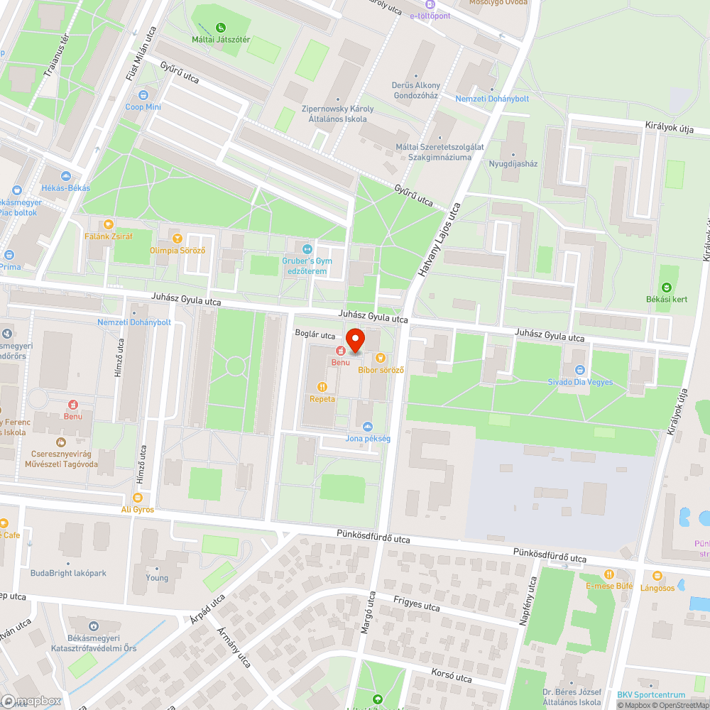 Nincs világítás bejelentés helye