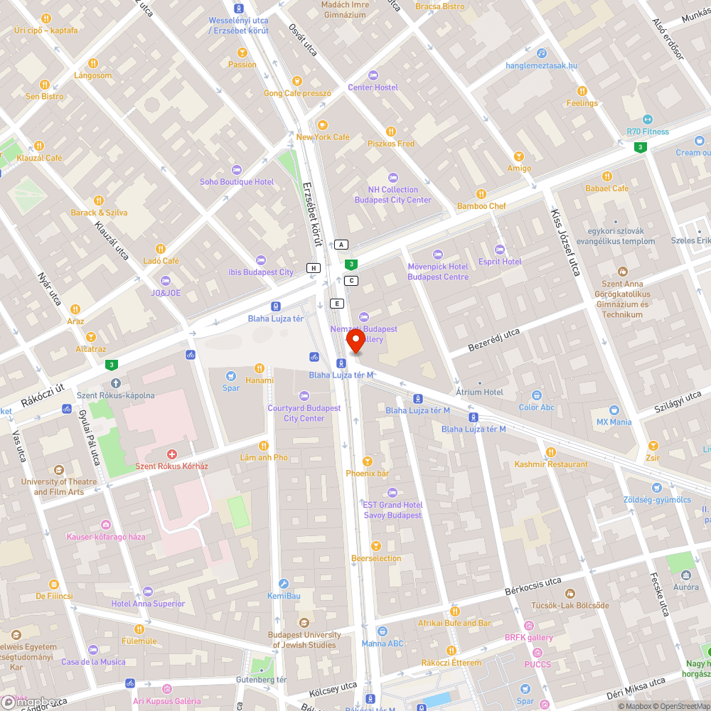 Törmelékek bejelentés helye