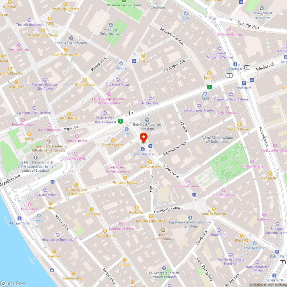 Hiányzó kartámasz bejelentés helye