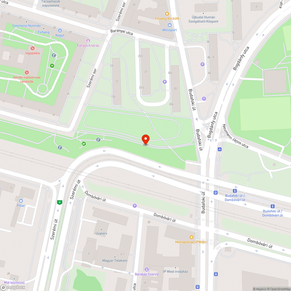 Szemét a vasúti töltés oldalában bejelentés helye