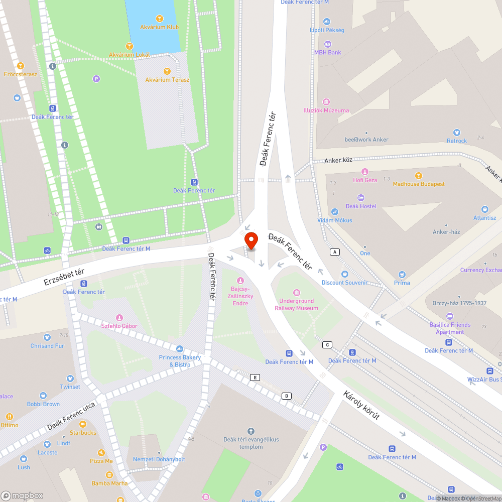 Hiányzó fényterelő bejelentés helye