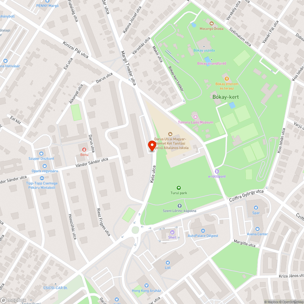 Átjáró bejelentés helye