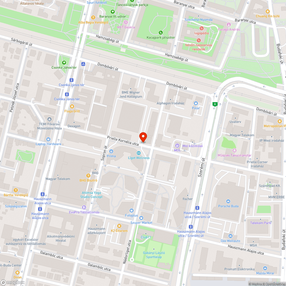 XI. ker. gondozatlan, törmelékes járda bejelentés helye