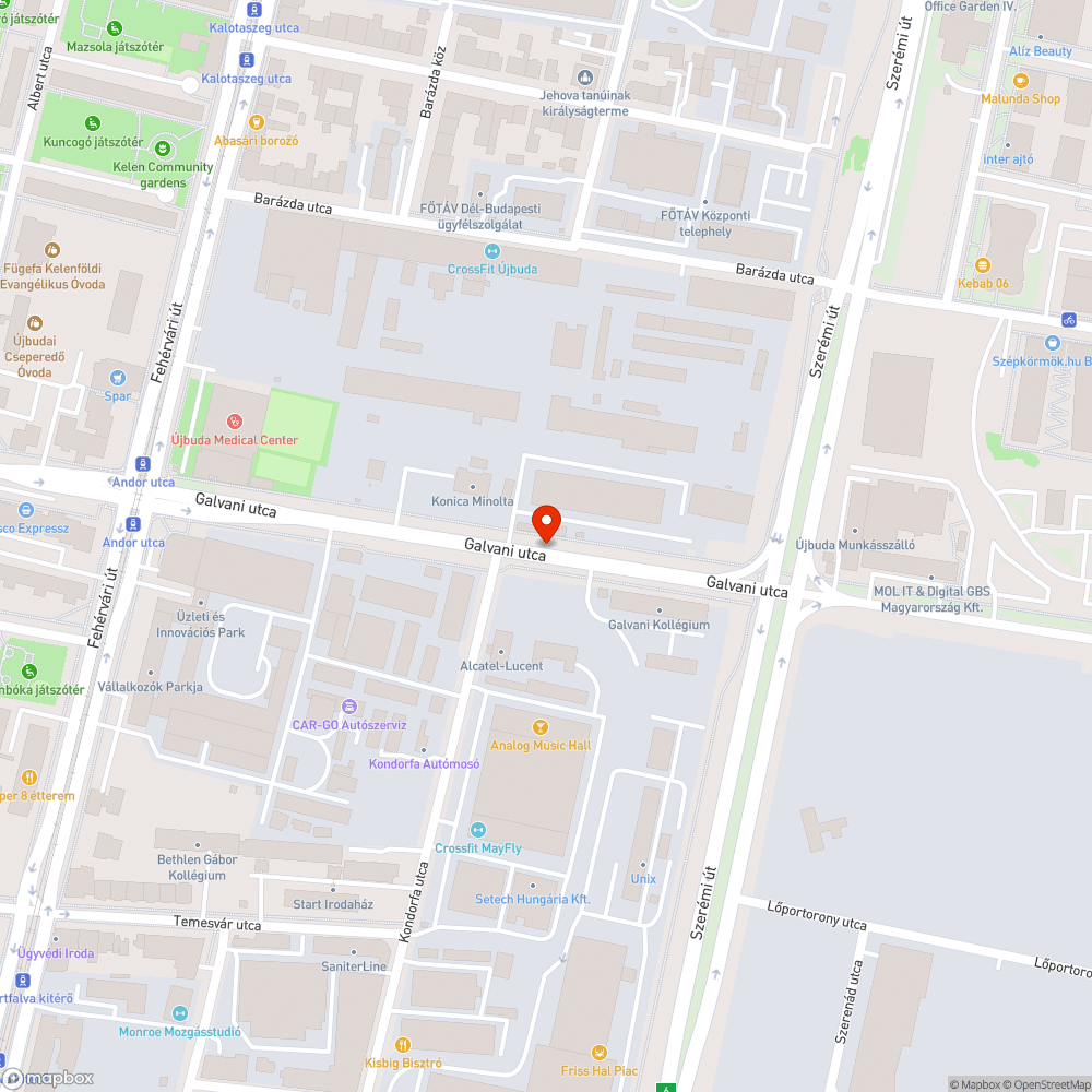 Rendszám nélküli roncs bejelentés helye