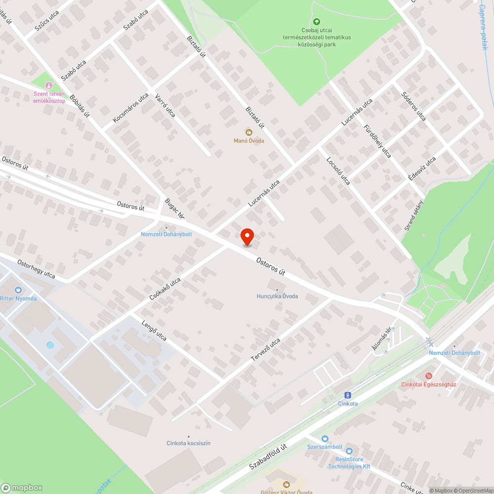 Nem vezet járda a megallóhoz bejelentés helye