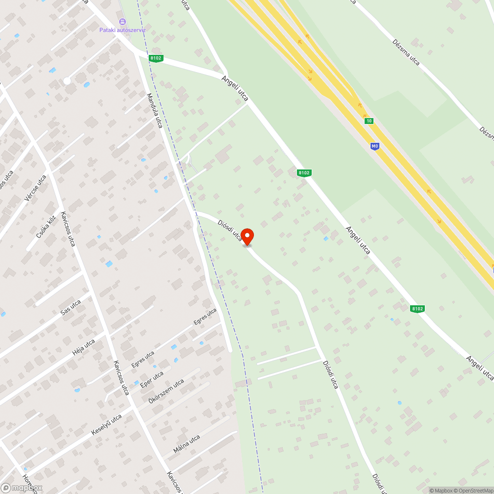 Kigödrölődés bejelentés helye