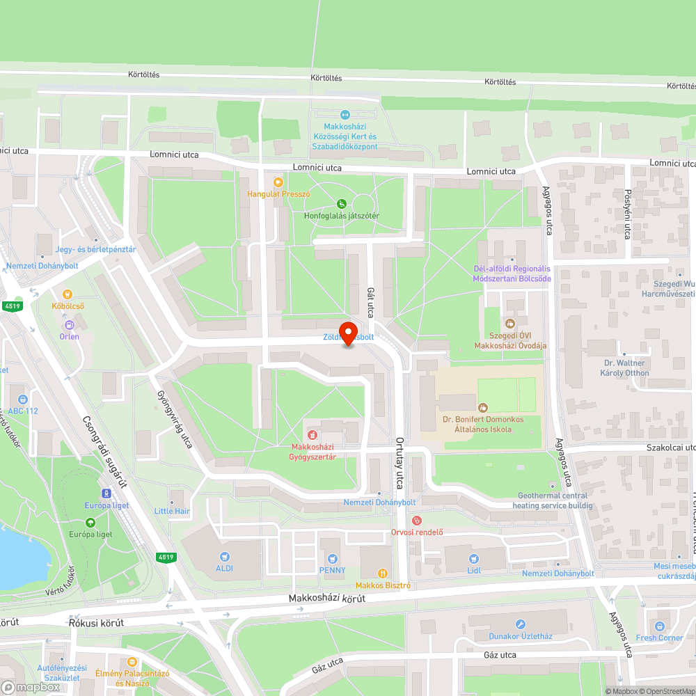 Összefirkált pad bejelentés helye