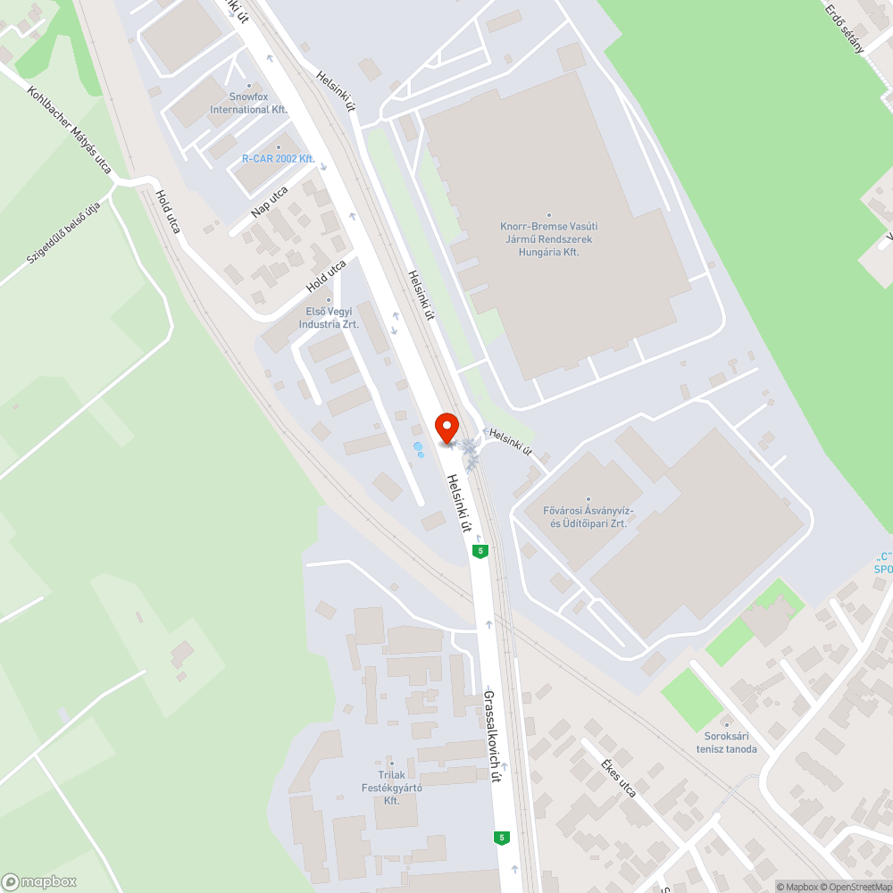 Hiányzó fényterelők | Helsinki út | bejelentés helye