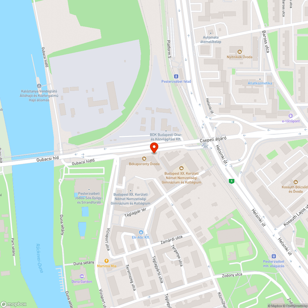 Graffitis szekrény bejelentés helye