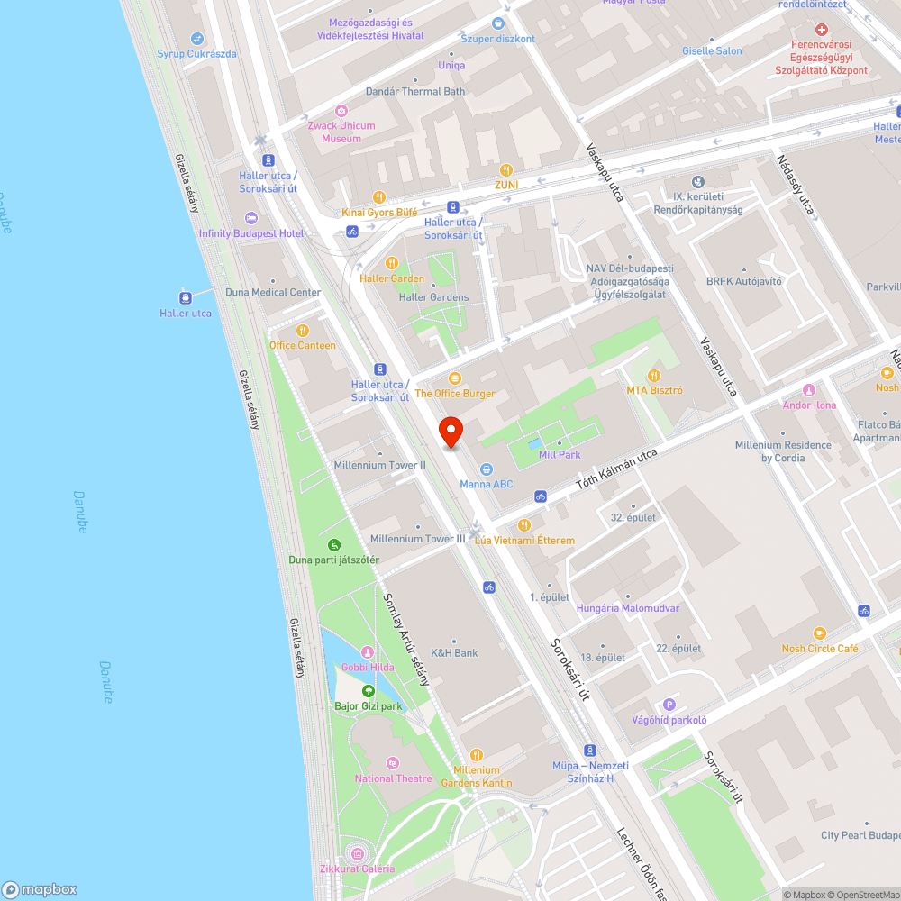 Sehol egy szemetes bejelentés helye