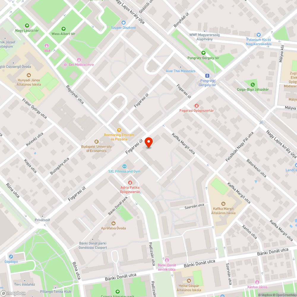 Értelmetlen kuka bejelentés helye