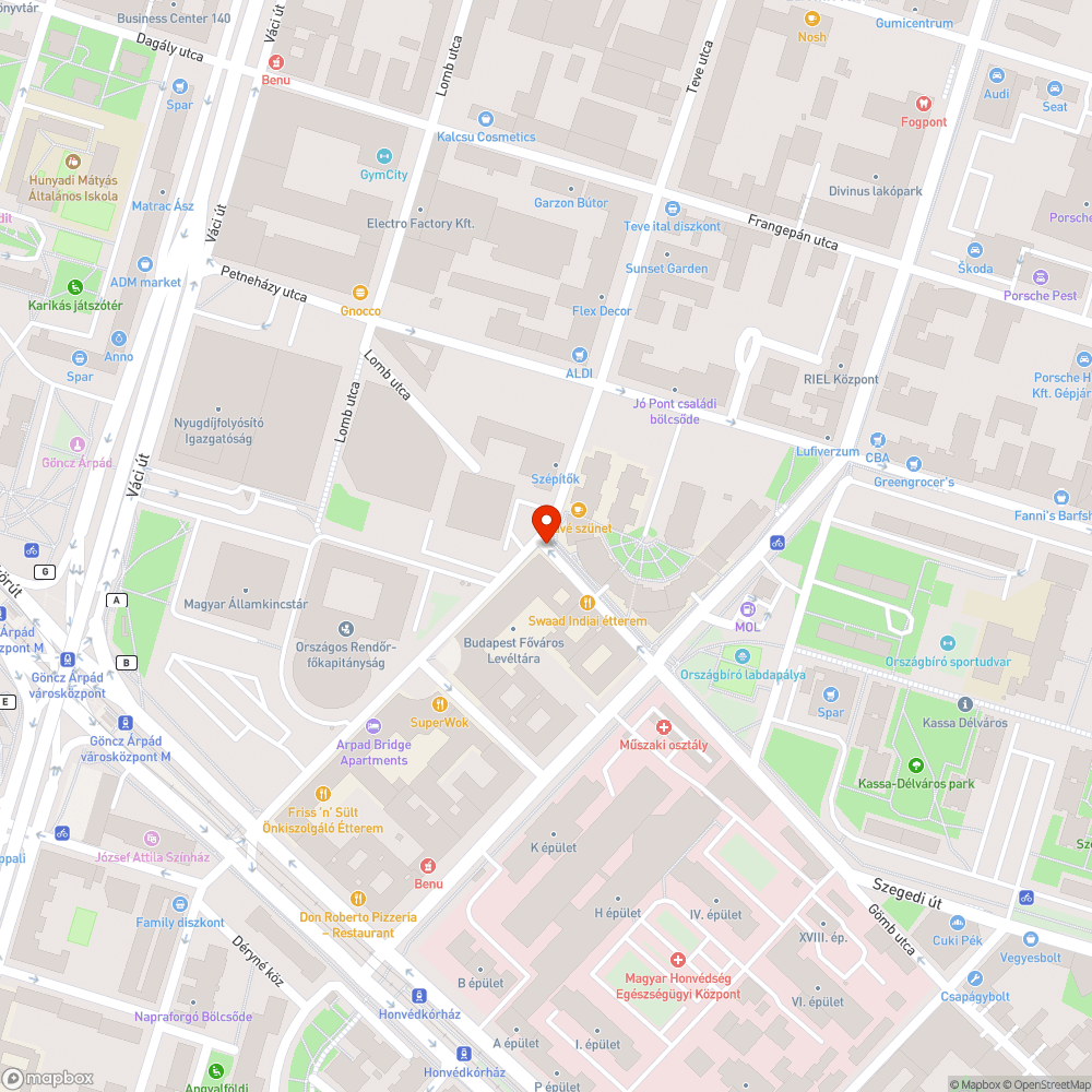 Védett kerékpárút veszélyeztetése tiltott helyen parkolással bejelentés helye