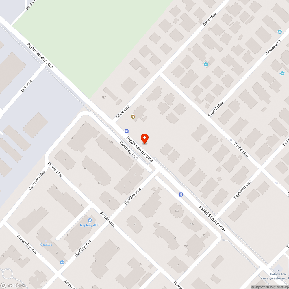 Kiégett lámpa | Massányi úti lakópark | bejelentés helye