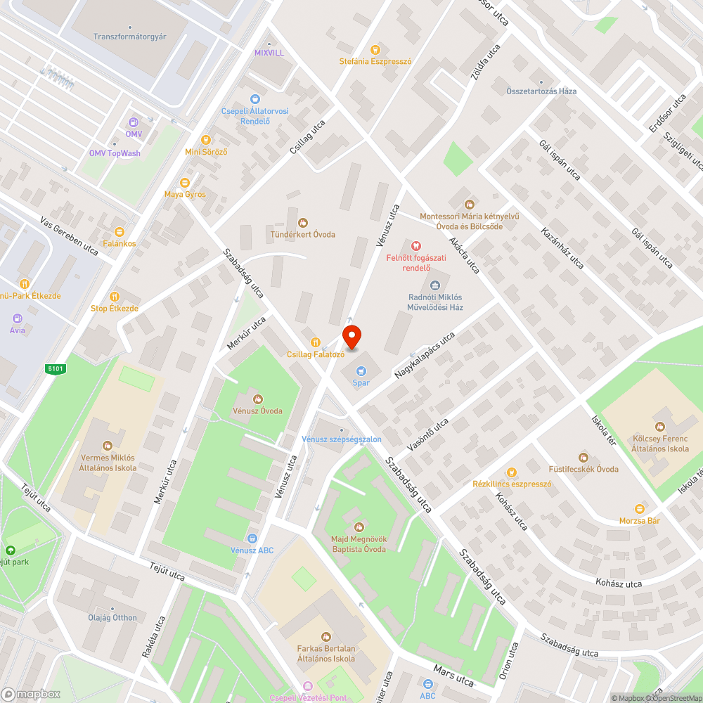 Pad háttámlája hiányzik bejelentés helye