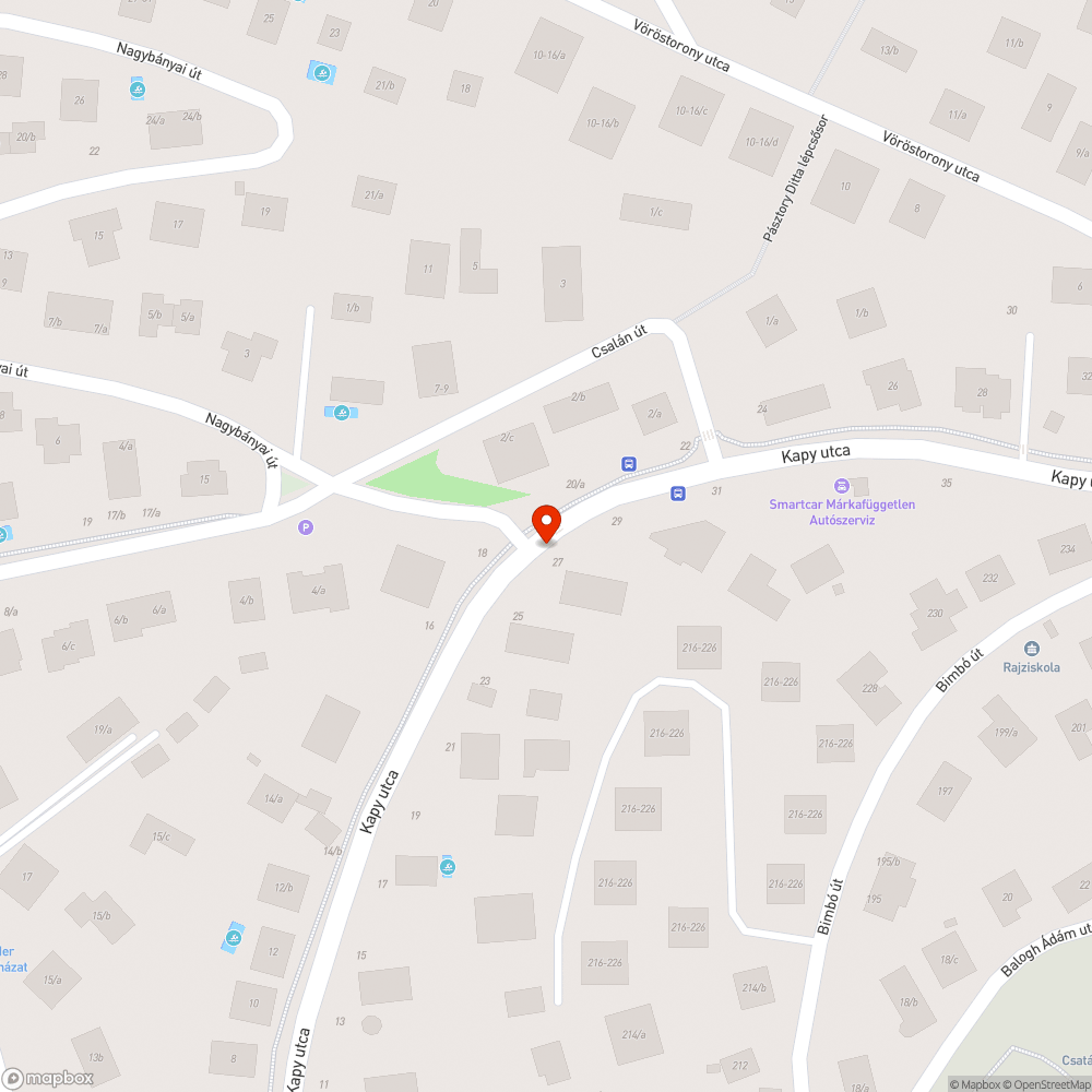 Gyalogátkelőhely felfestése bejelentés helye