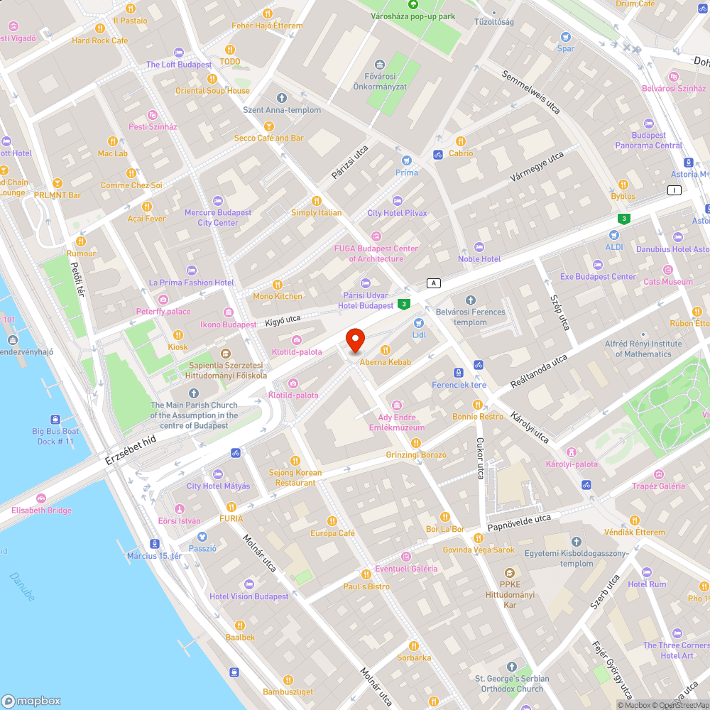 Járdán parkolás bejelentés helye