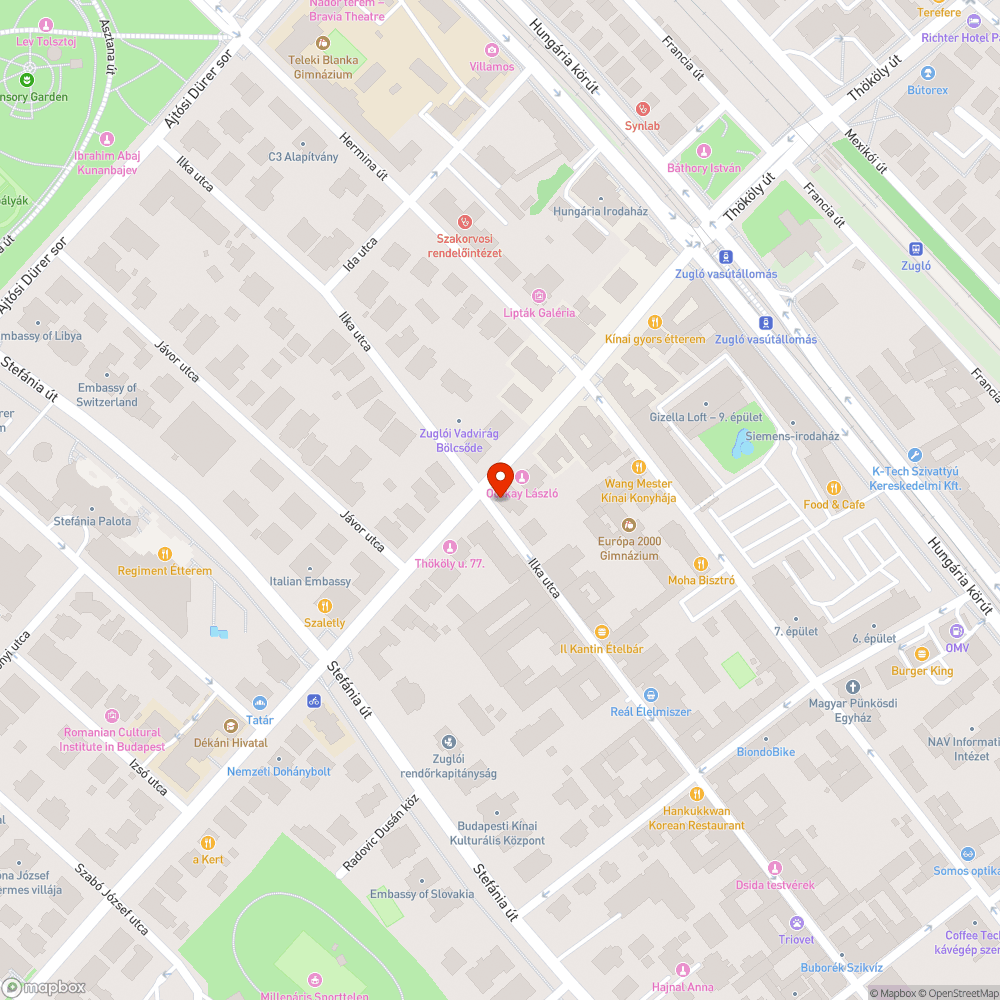 Elfordult közúti jelzőtábla bejelentés helye