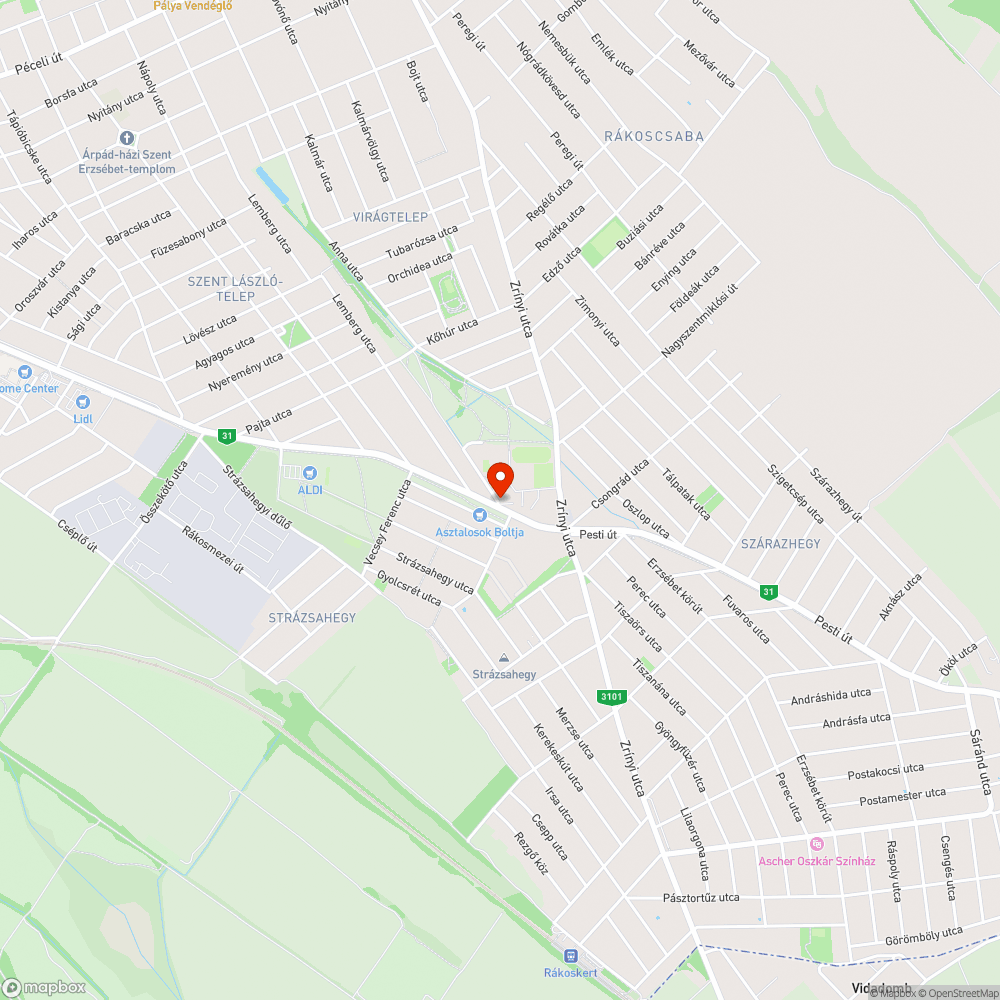 Gyalogátkelőhely hiánya bejelentés helye