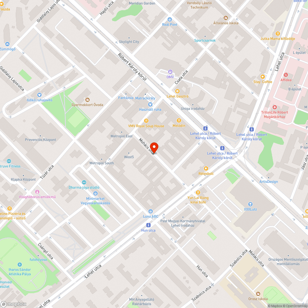 Szemét bejelentés helye