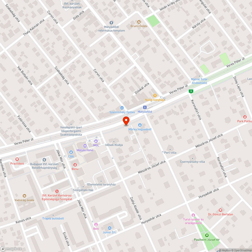 Takarítatlan kerékpárút bejelentés helye