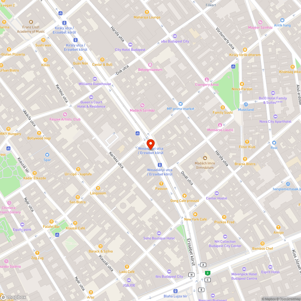 Hiányzó korlát bejelentés helye