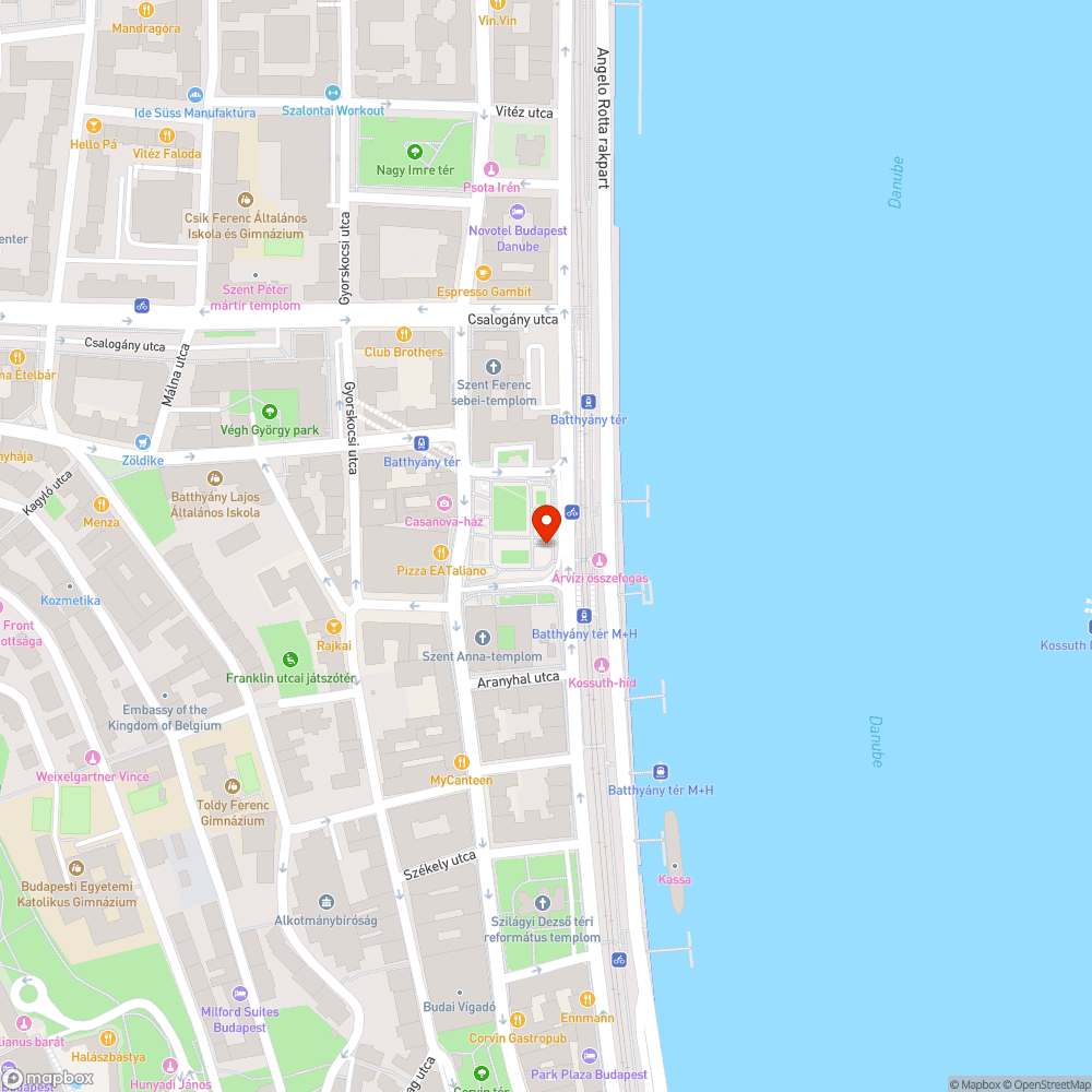 Túlcsorduló szeméttároló a Batthyány téren bejelentés helye