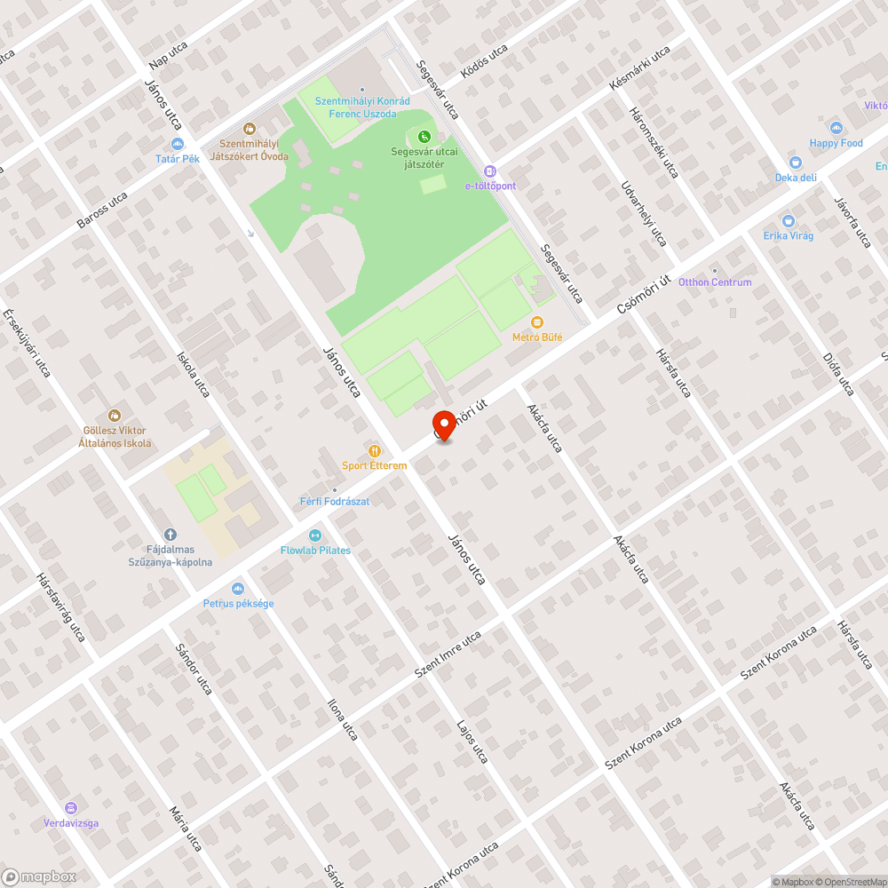 Csömöri útról hiányzó táblák bejelentés helye