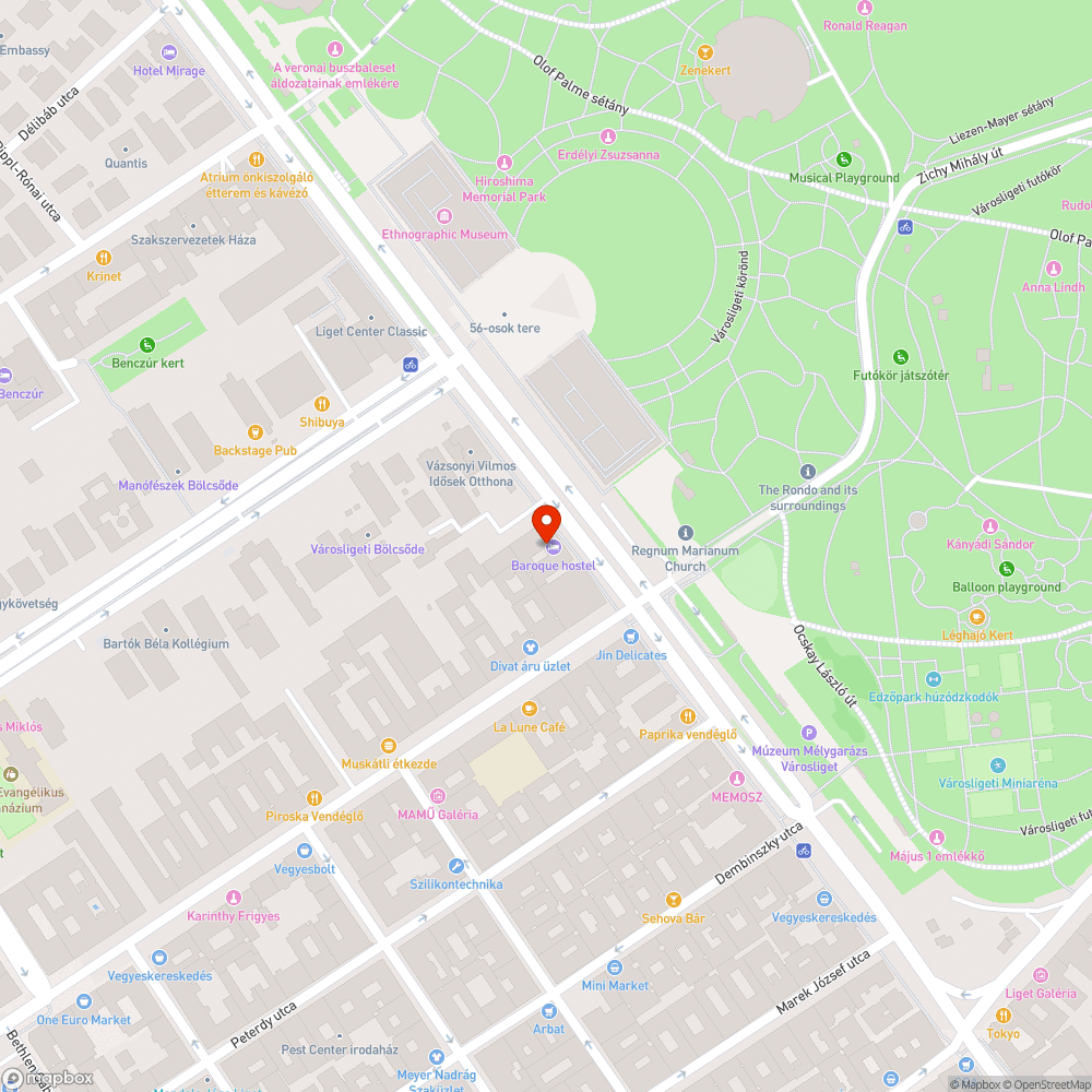 Kátyú bejelentés helye