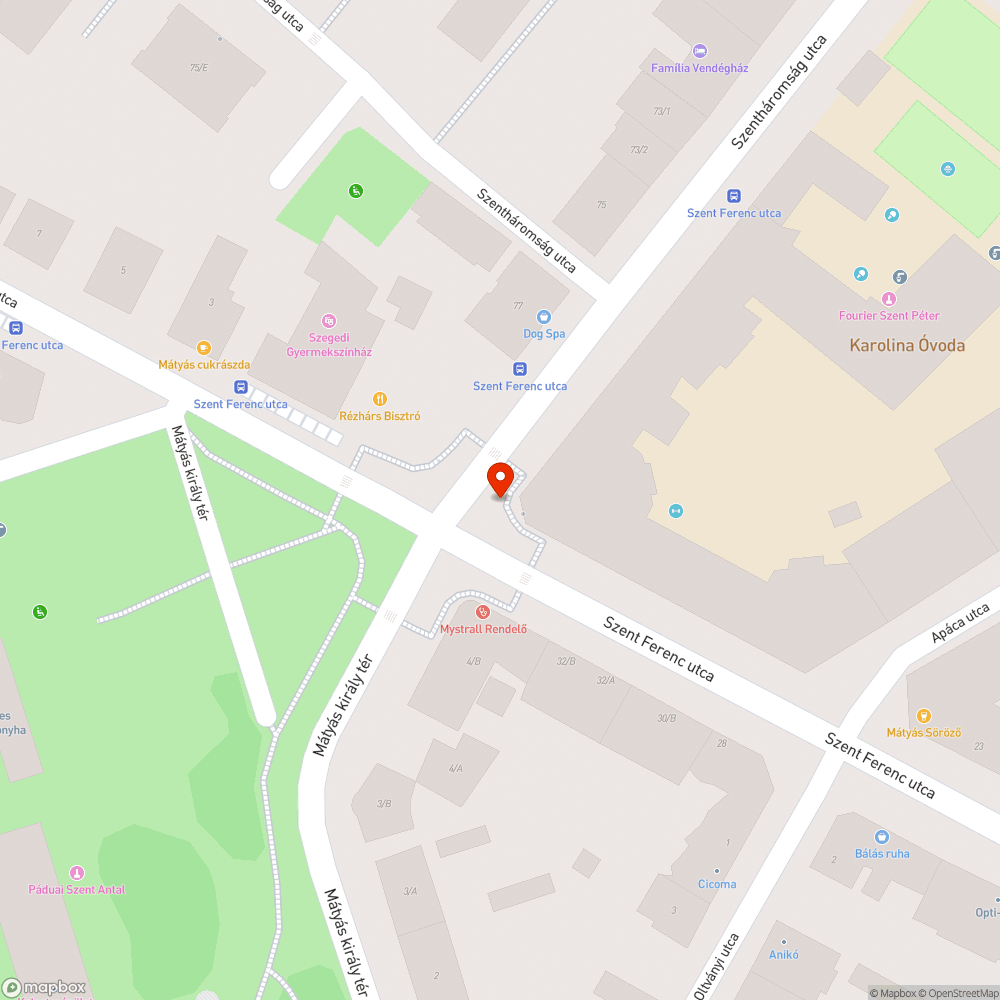 Kidőlt oszlop bejelentés helye