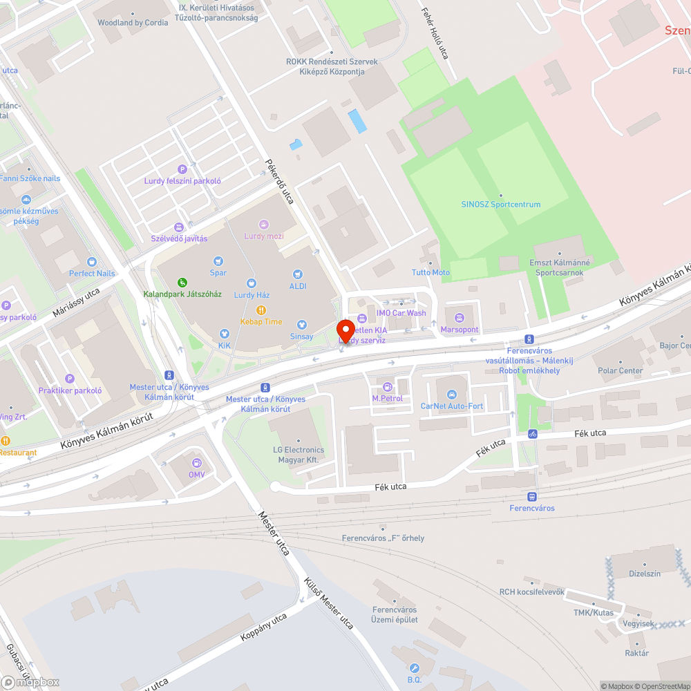 Hiányzó gyalogátkelőhely bejelentés helye