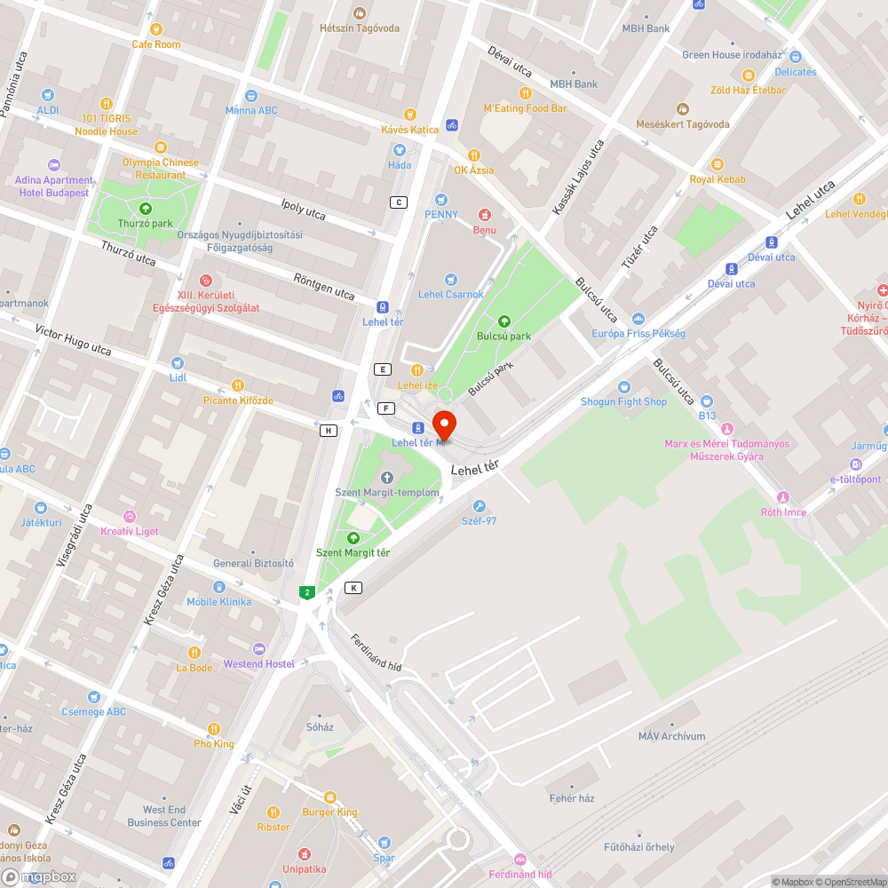 Graffitis villanyoszlop bejelentés helye