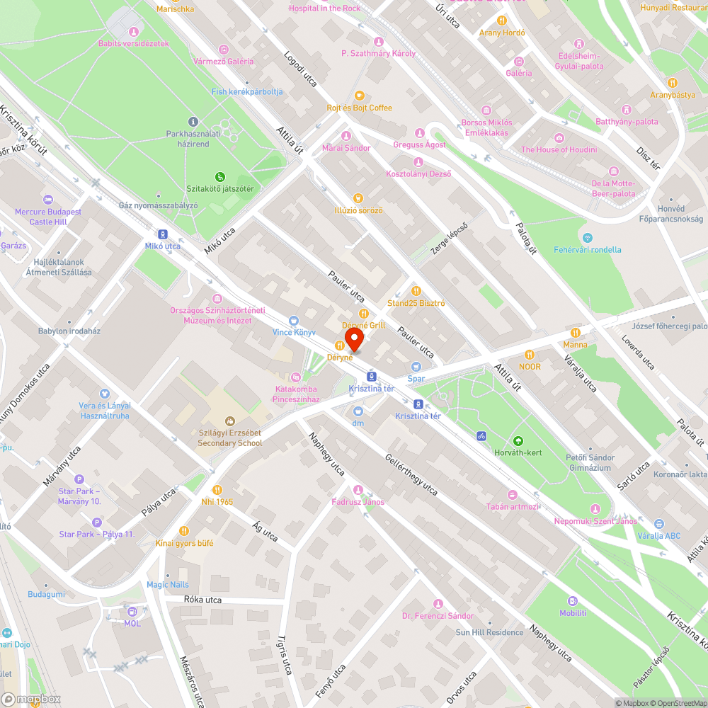 Hiányzó parkoló tábla bejelentés helye