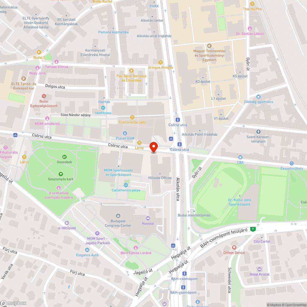 Hiányzó megállónévtábla | Csörsz utca | bejelentés helye