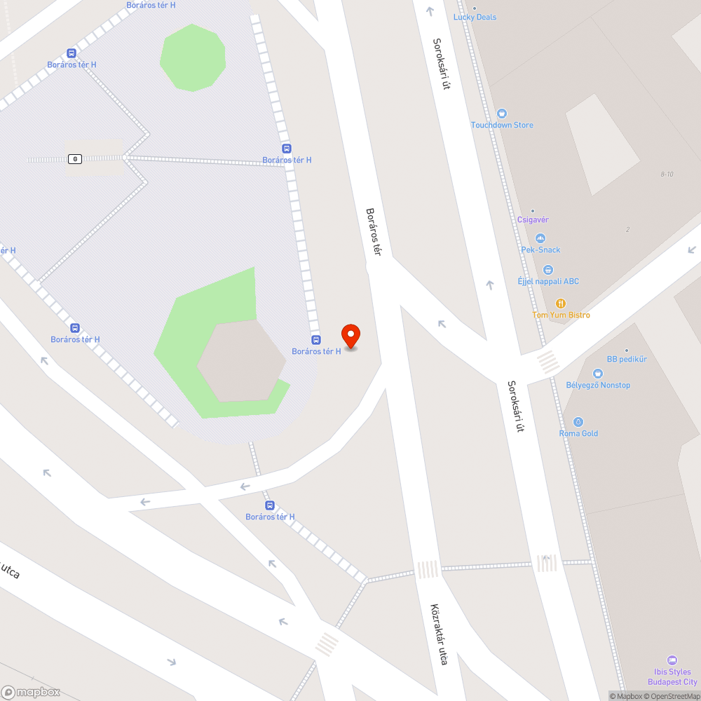 Graffiti bejelentés helye