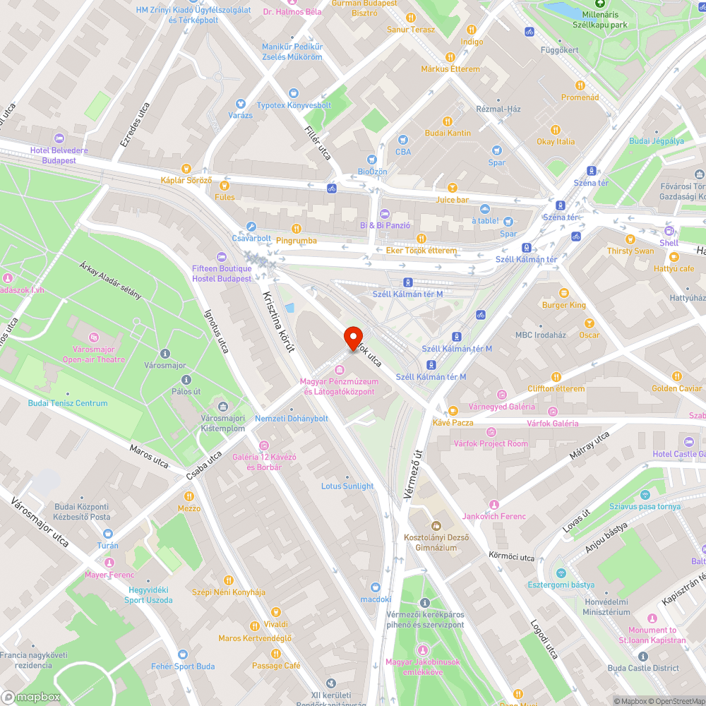 Elhagyott kerékpár bejelentés helye