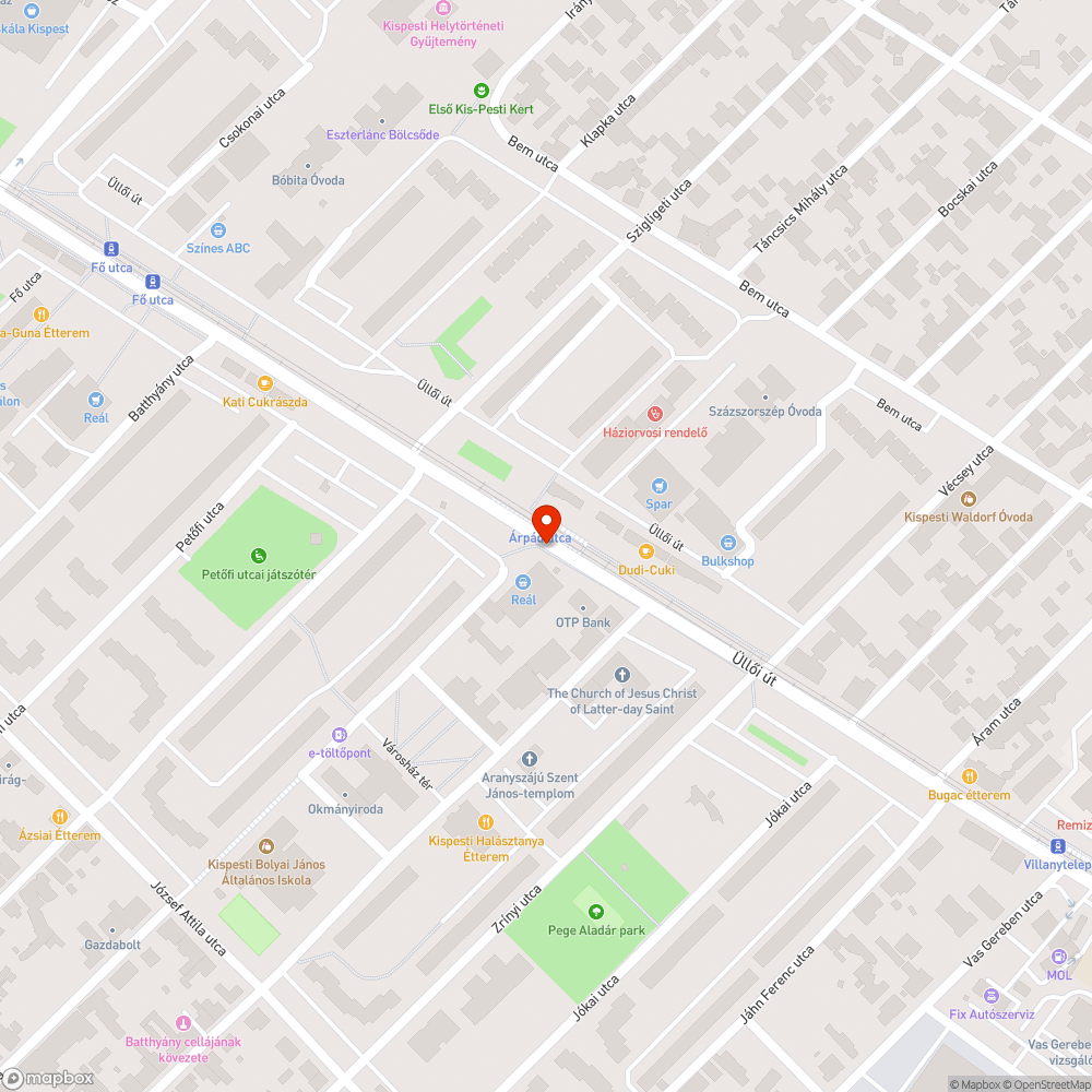 "Homokozó" a sínek mentén bejelentés helye