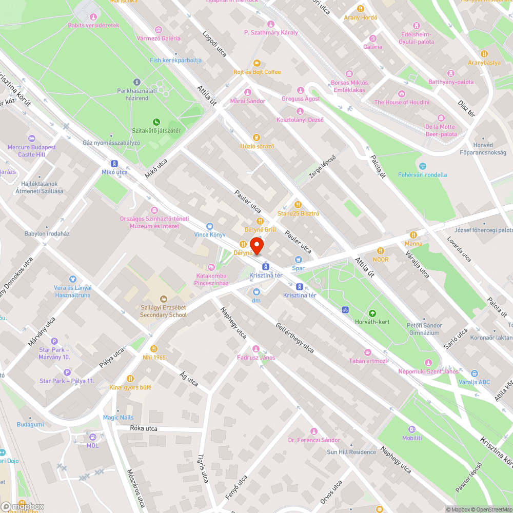 Sötét bejelentés helye