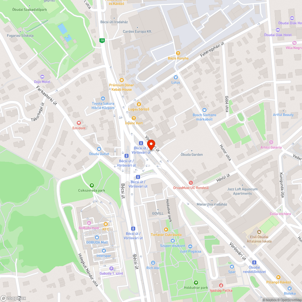 Leesett a felirat bejelentés helye