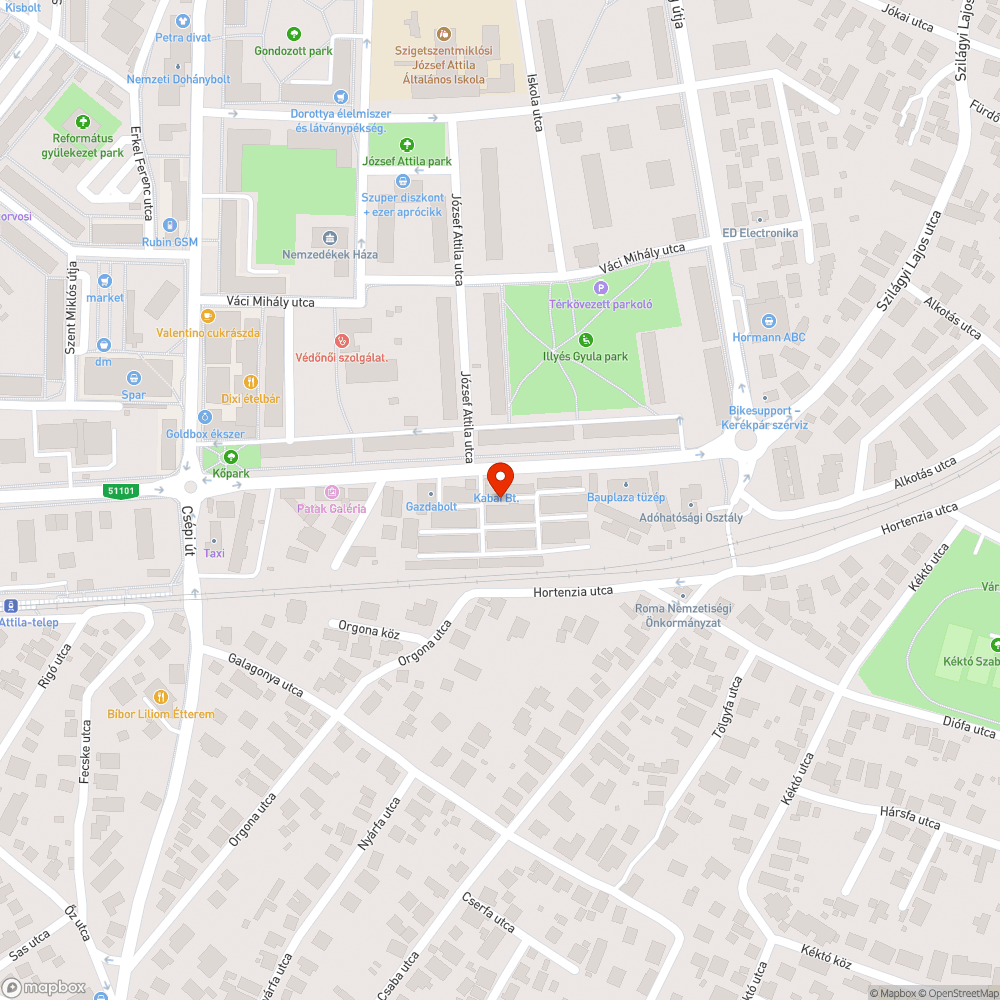 Nagyítás bejelentés helye