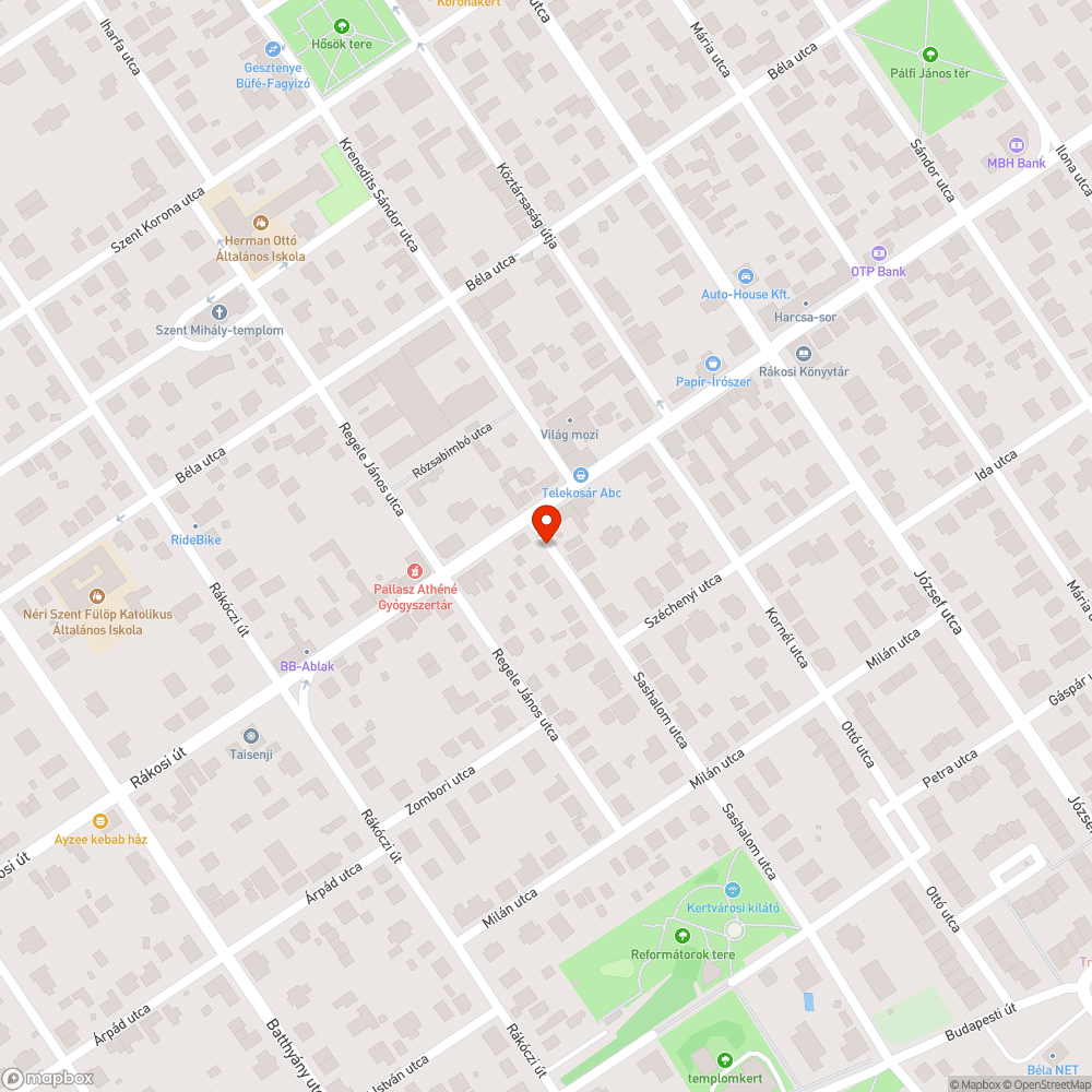 Hibás útszegély bejelentés helye