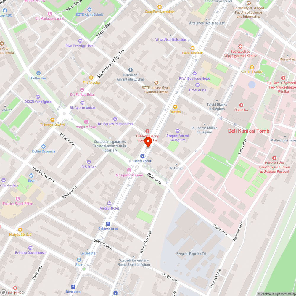 Hiányzó elemek a korlátsoron bejelentés helye