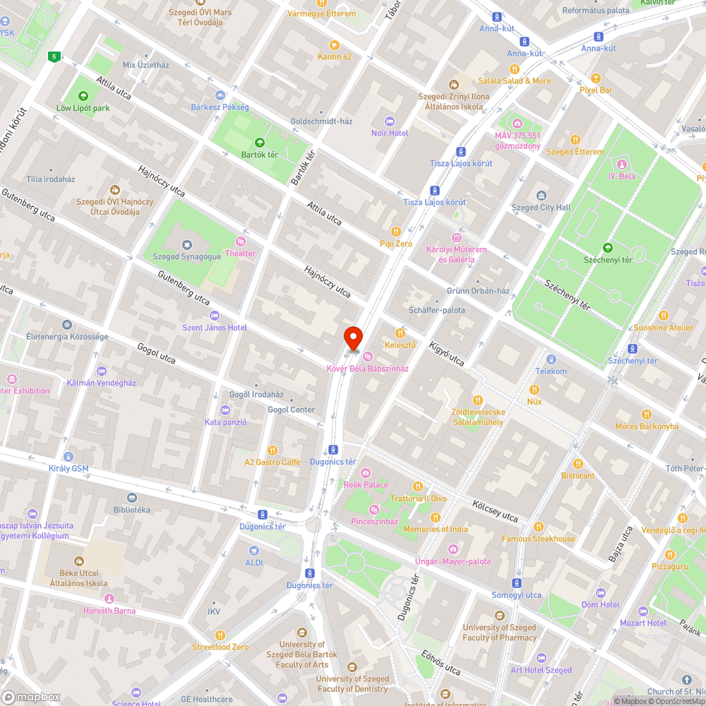 Hangos fedlap bejelentés helye