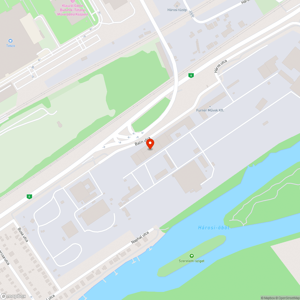 Évek óta sötét út/kerékpár út bejelentés helye