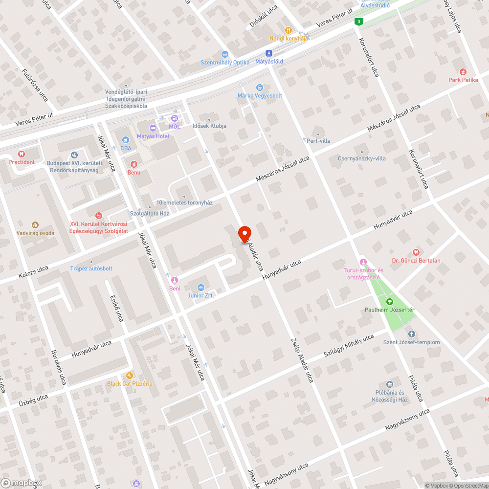 Elhagyott Volvo bejelentés helye