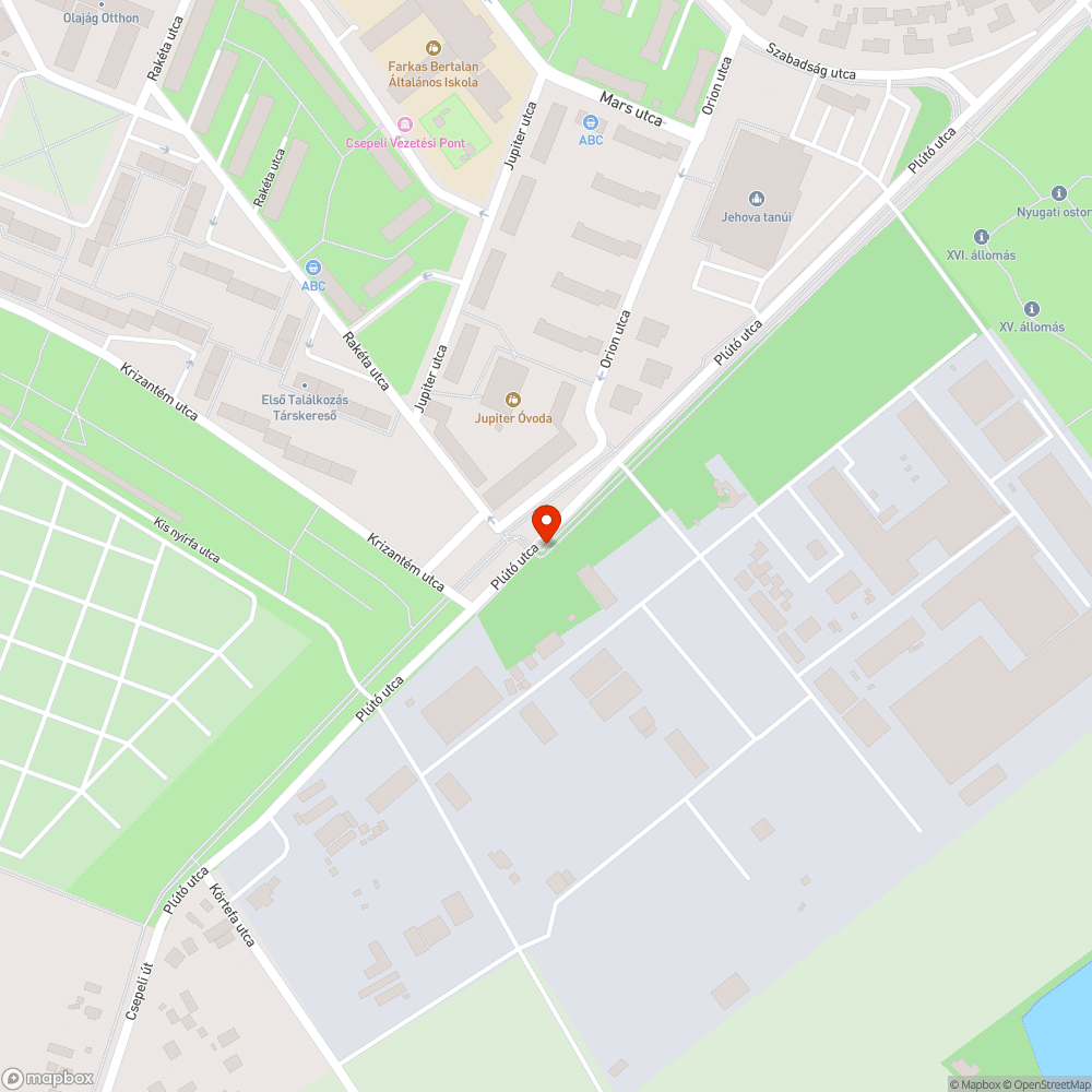 Zebra hiánya bejelentés helye