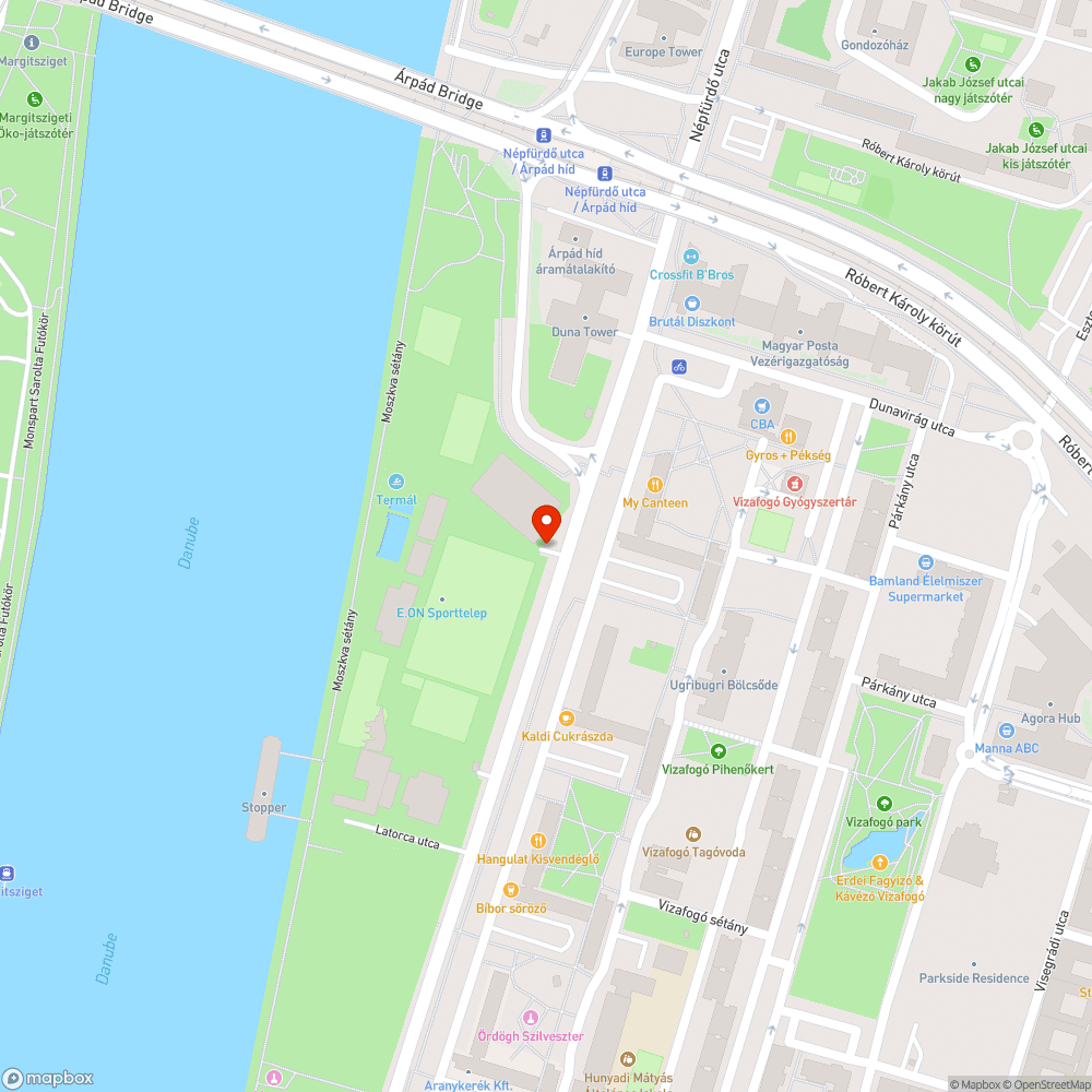 Madárszaros sétany bejelentés helye