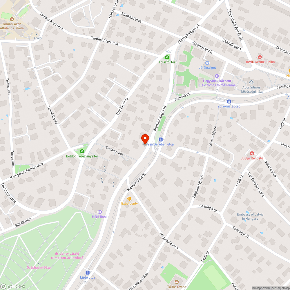 Betört villamosmegálló üveg bejelentés helye