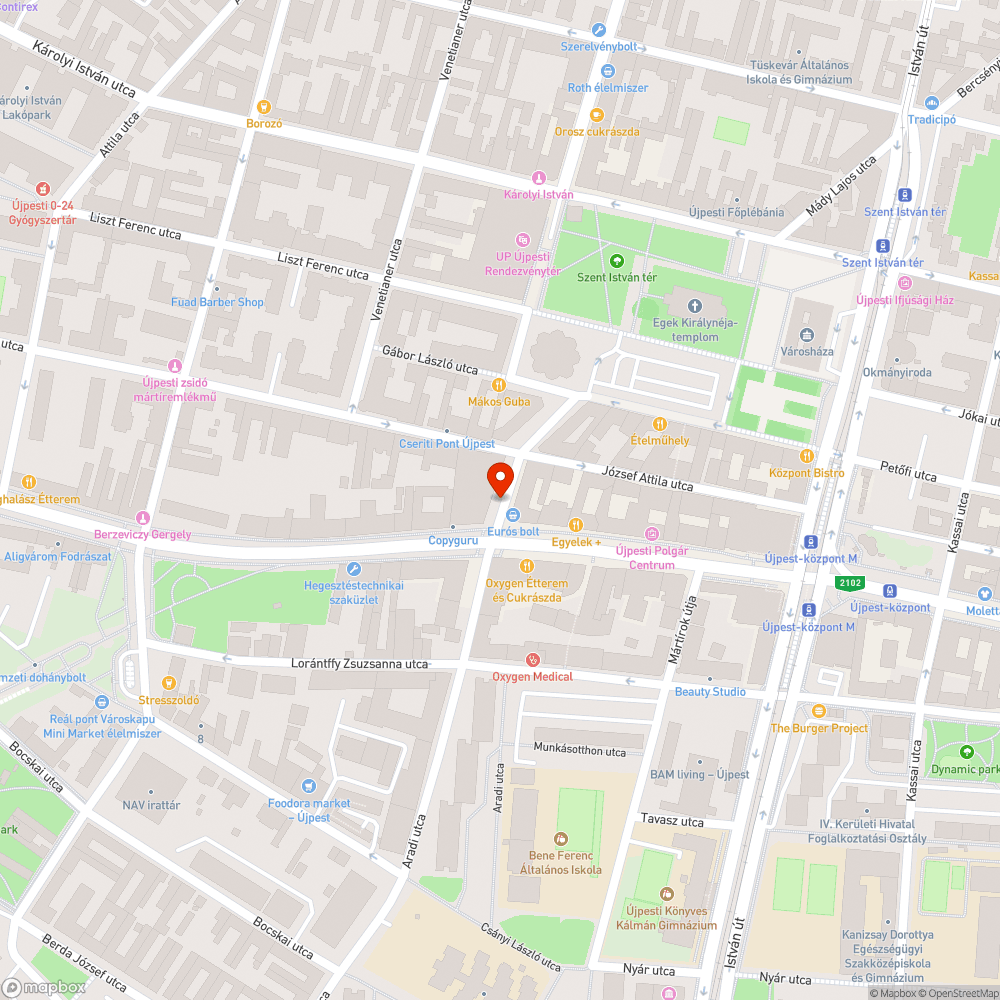 Járdán parkoló autók bejelentés helye