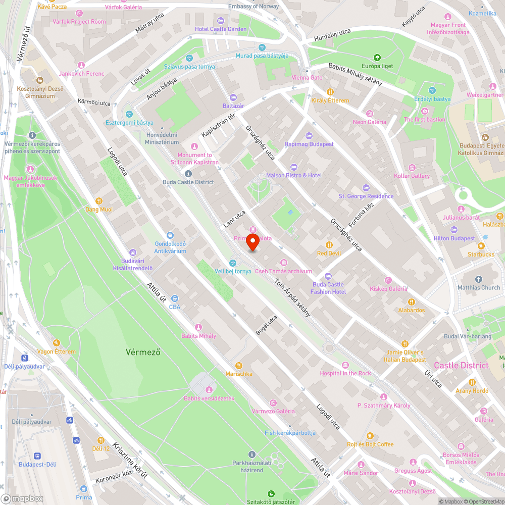 Nem égő utcai lámpa. bejelentés helye